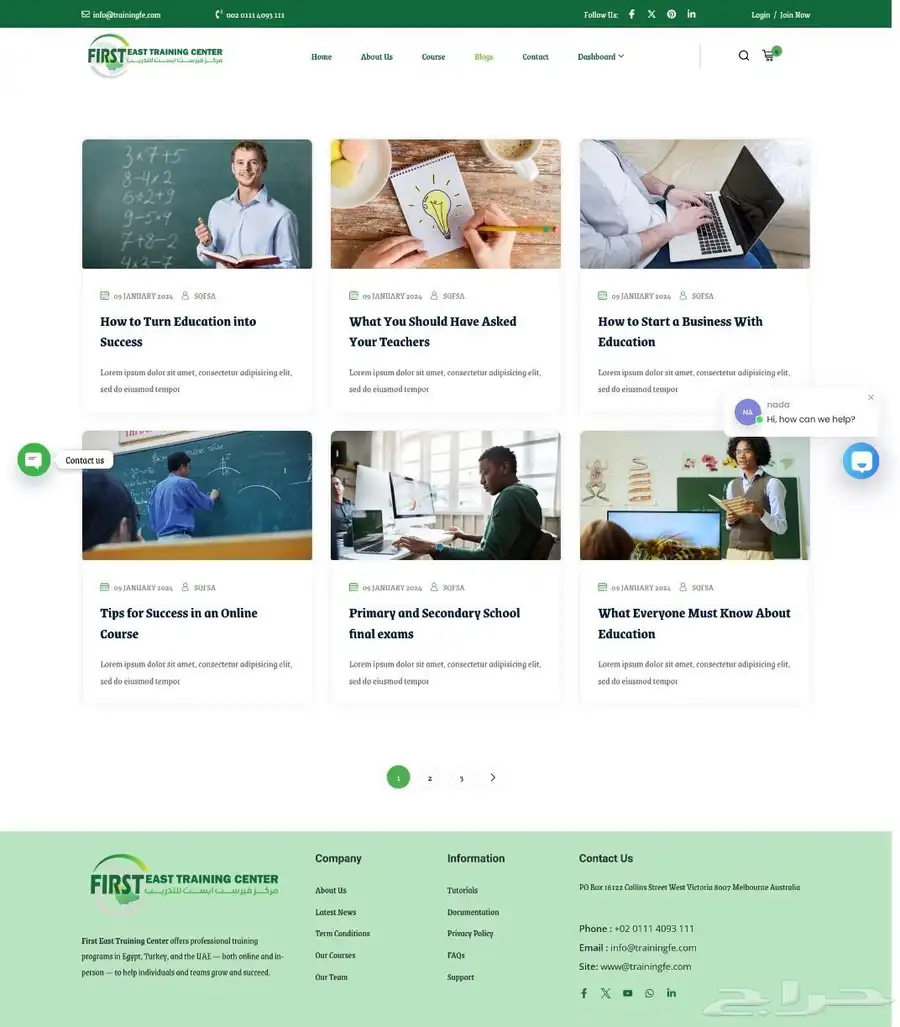 خدمة تصميم وردبريس Wordpress بأسعار معقولة وبجودة عالية 10