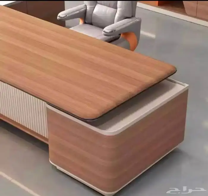 طقم مكاتب فخامة مقاس كل كبير متوفر في كل الوان و سعر الجملة 4