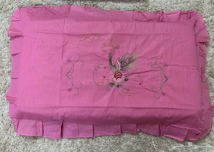 تلبيسات مخدات الطاووس وصباح الخير 0