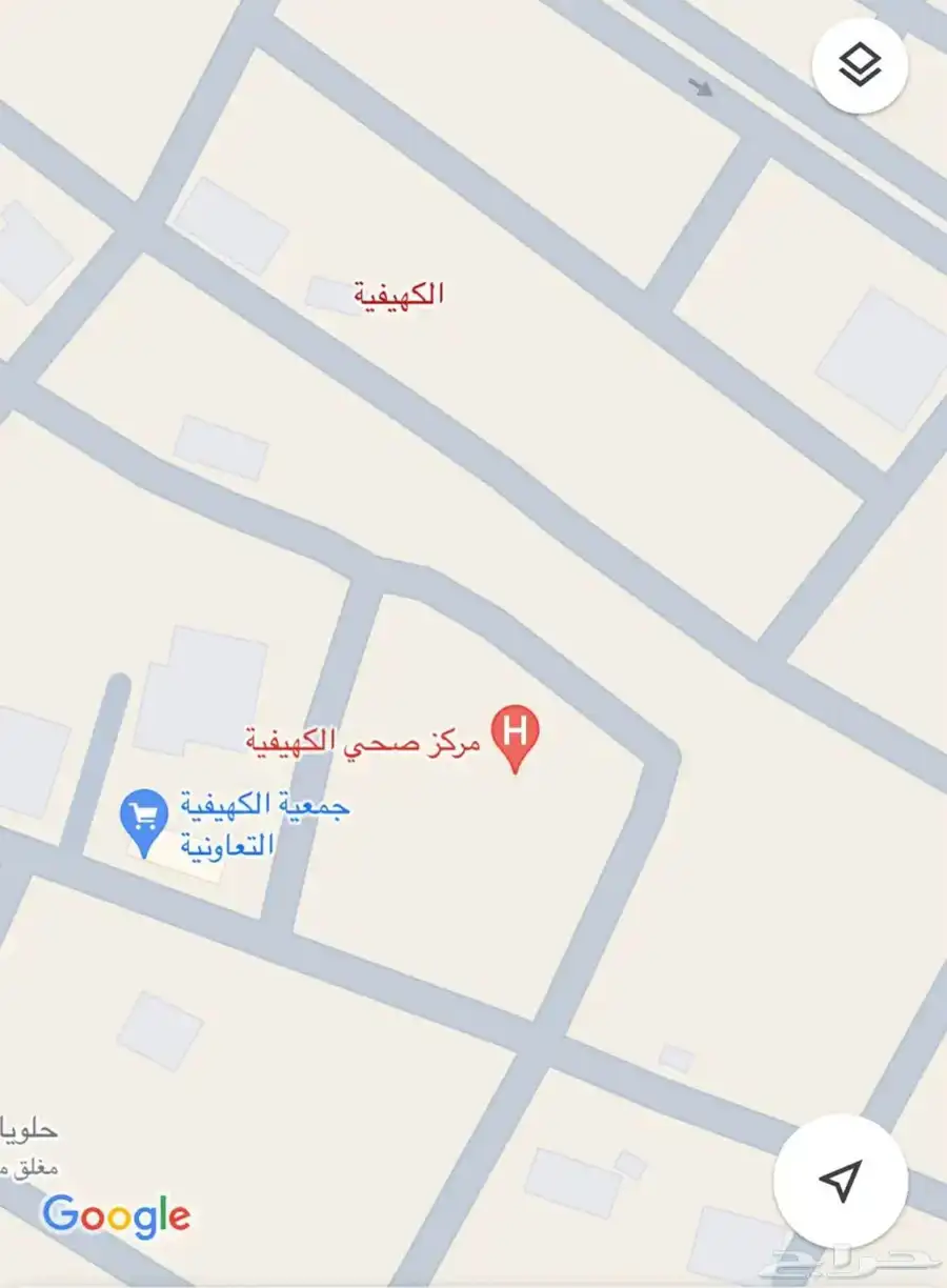 ارض بالكهيفيه شارعين 20 جنوبي و20 غربي.(48الف) 0