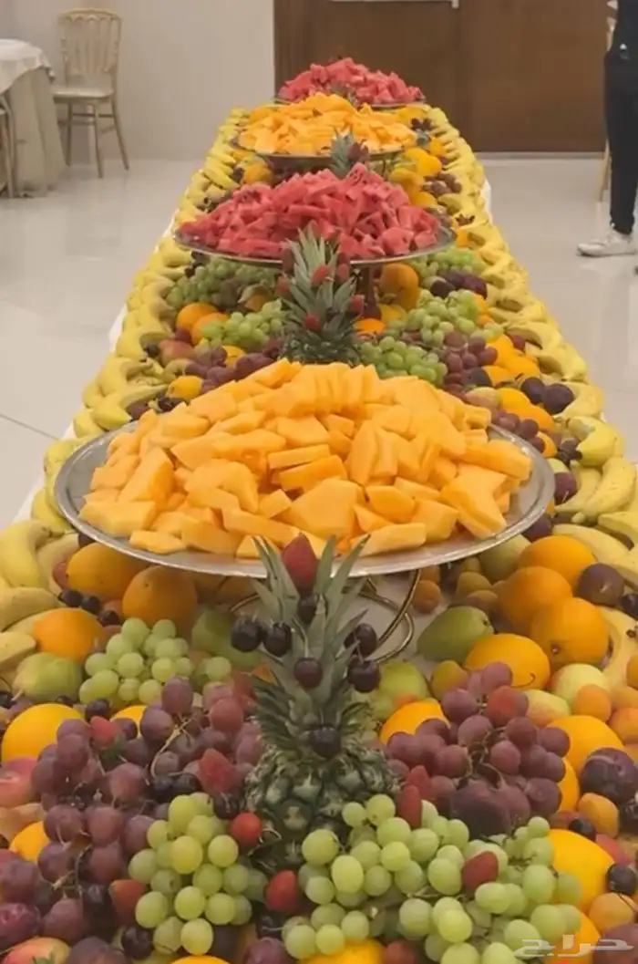 صحون فواكه استعداد لجميع أنواع المناسبات ولحفلات 17
