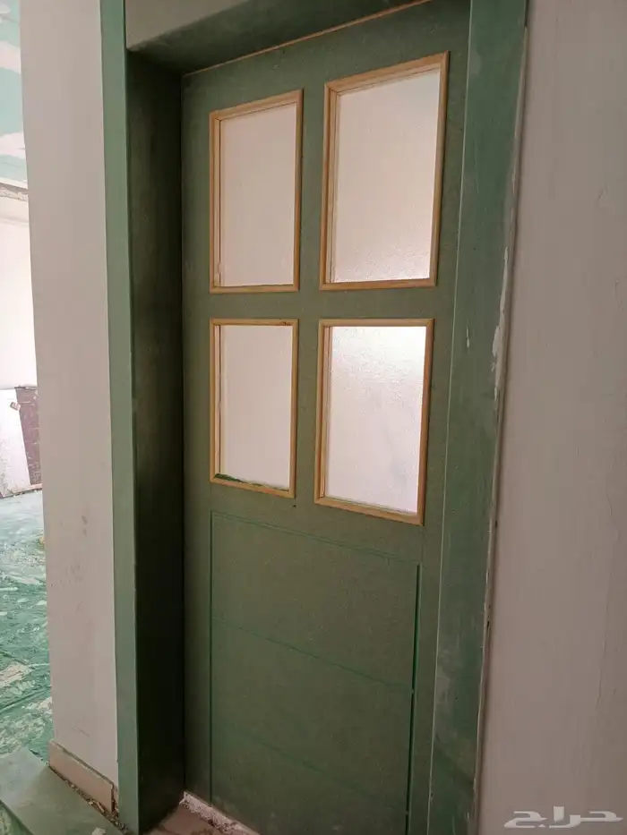 ابواب خشب تلبيس جدران 6