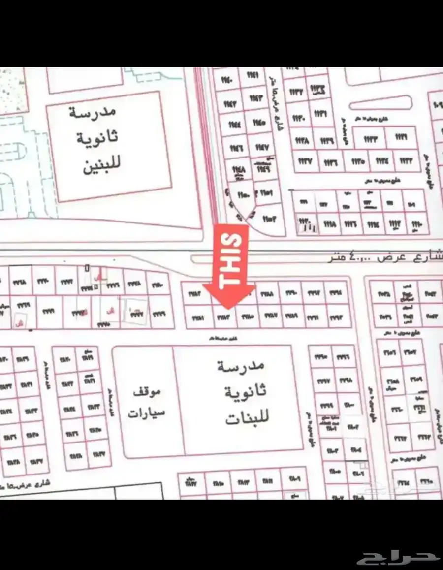 ارض للبيع بحي المرجانيه رابغ 2
