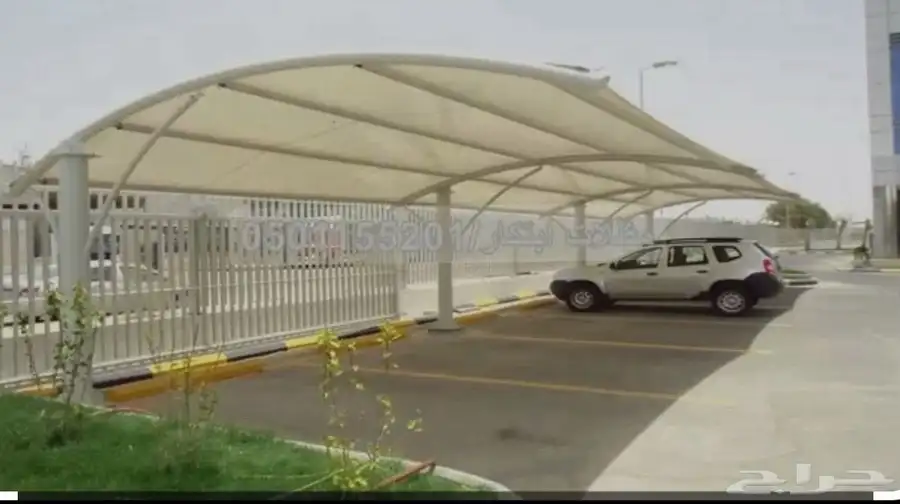 بيت شعر ملكي مظلات سيارات 9