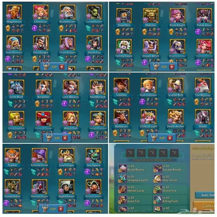 قلعه قائد حشد لوردس موبايل 5