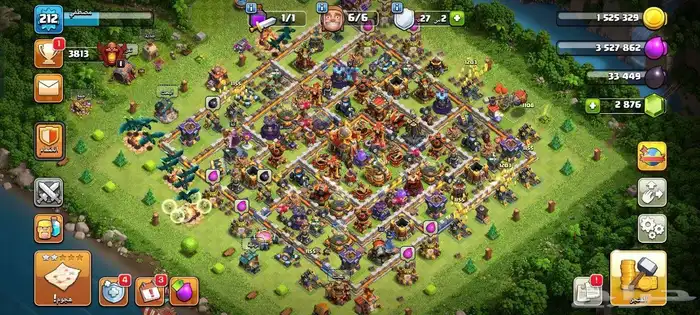 قرية تاون16 كلاش اوف كلانس 0