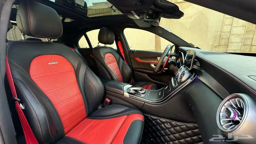 مرسيدس c63s AMG 2020 جفالي نظيف جدا 40