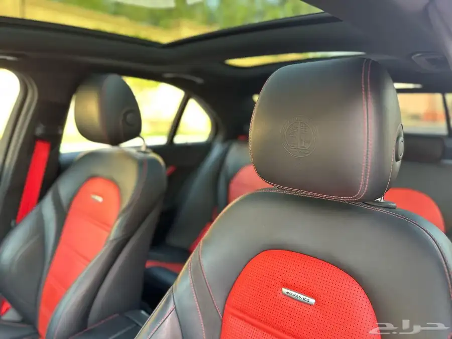 مرسيدس c63s AMG 2020 جفالي نظيف جدا 39