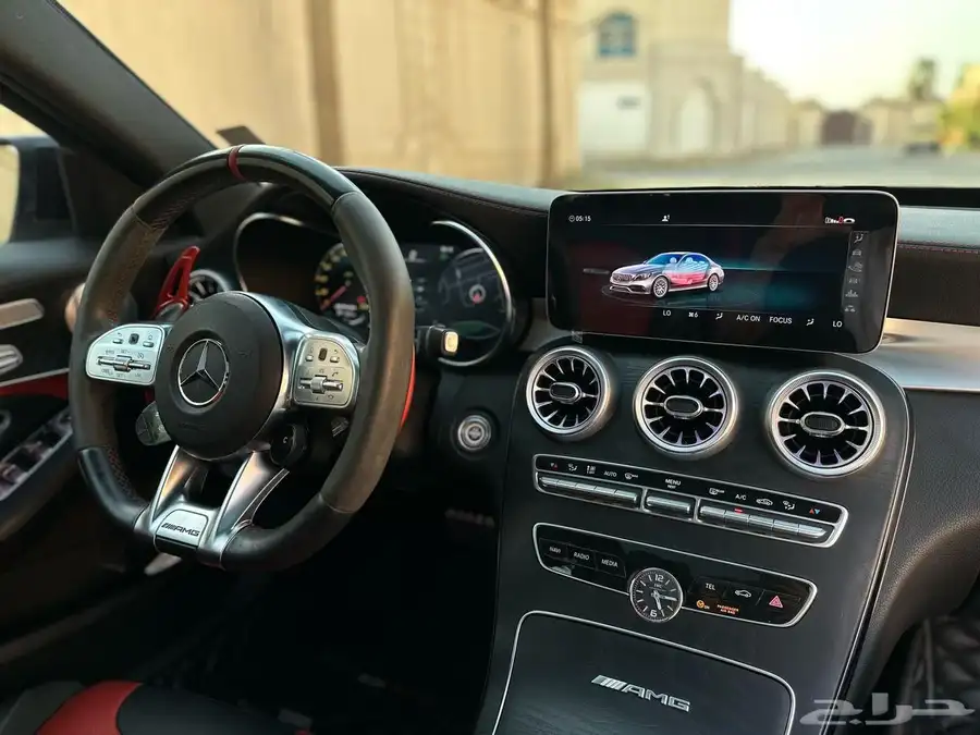 مرسيدس c63s AMG 2020 جفالي نظيف جدا 42