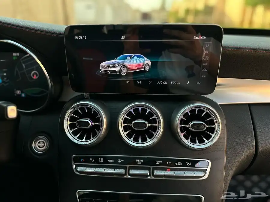 مرسيدس c63s AMG 2020 جفالي نظيف جدا 43