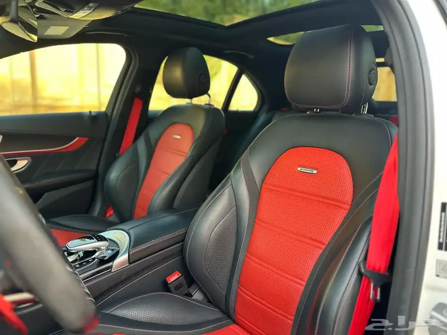 مرسيدس c63s AMG 2020 جفالي نظيف جدا 36