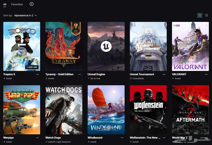 حساب Epic Games نادر جدا فيه 107 العاب رخيص جدا 12