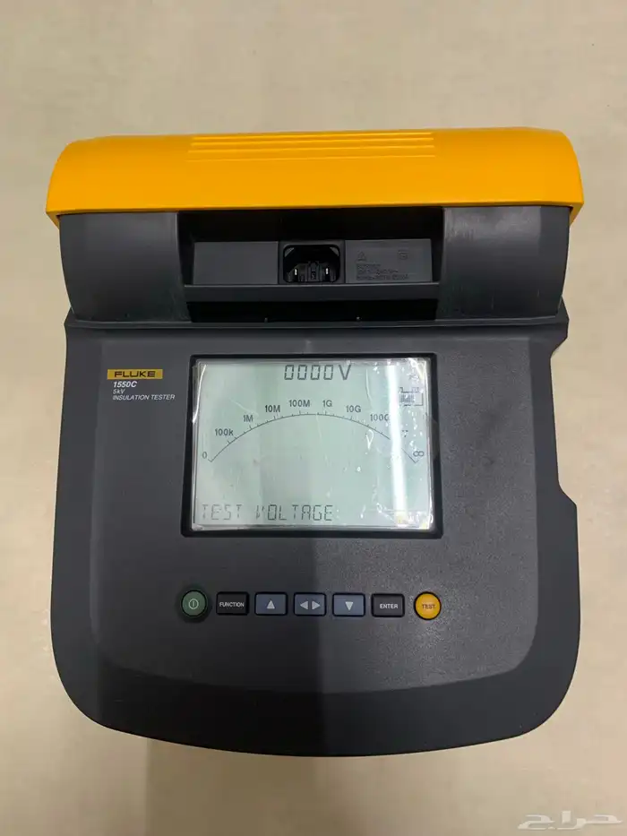 بيع جهاز FLUKE 1550 c 5kv لاختبار العزل جهاز أمريكي غني عن ا 5