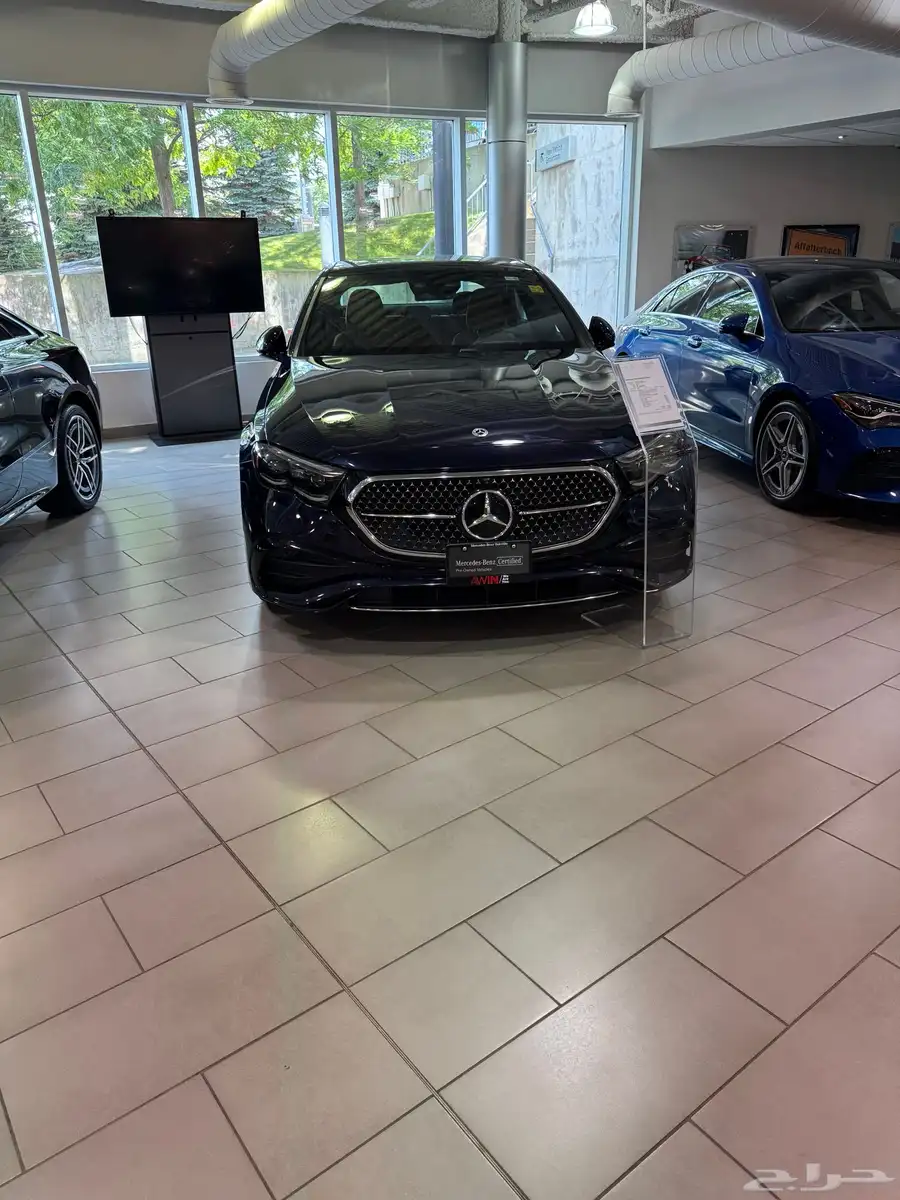 للبيع مرسيدس E350 موديل 2025 اصفار وارد كندا 6