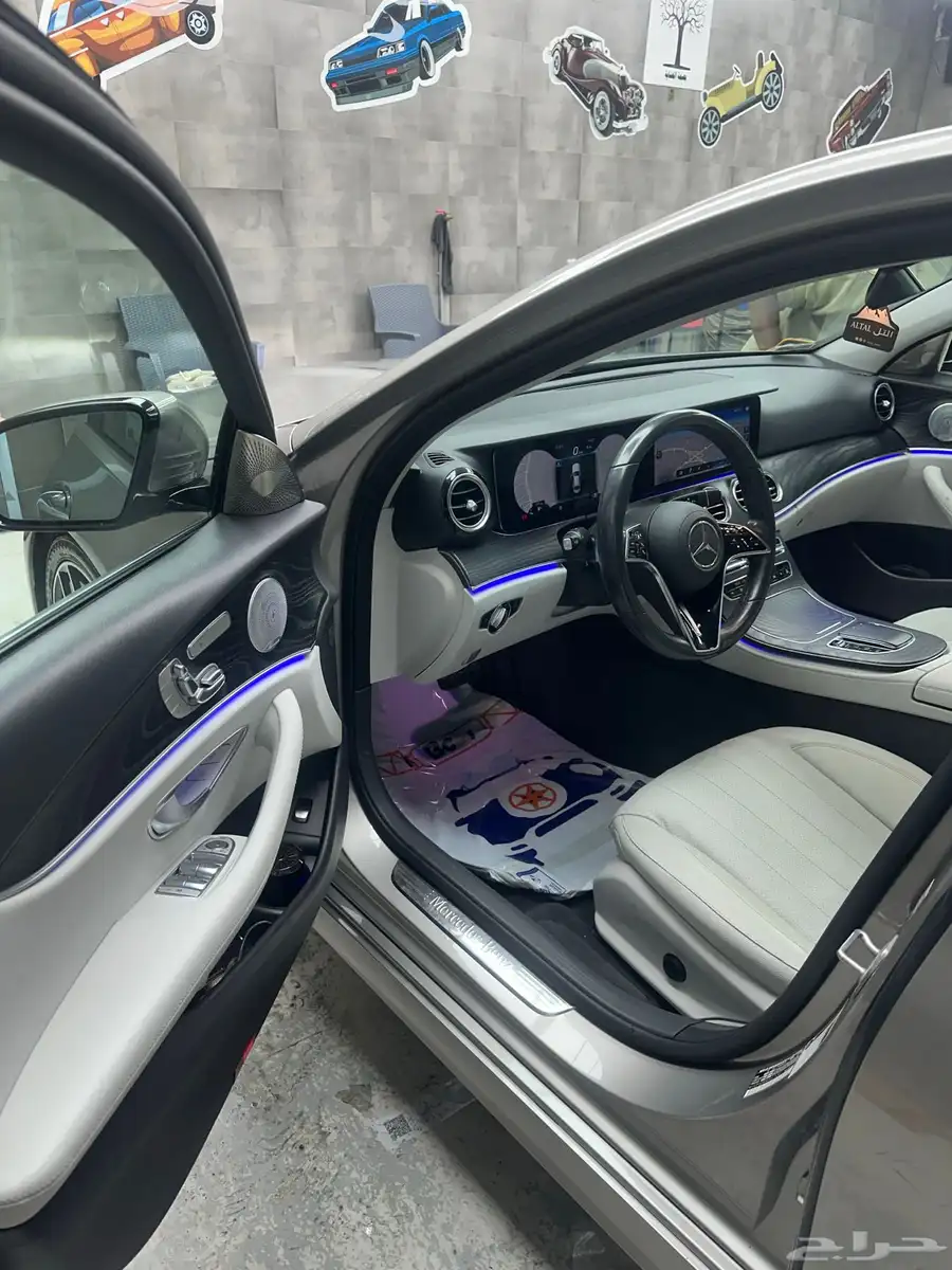 E350 مرسيدس 2021 لون نادر 7