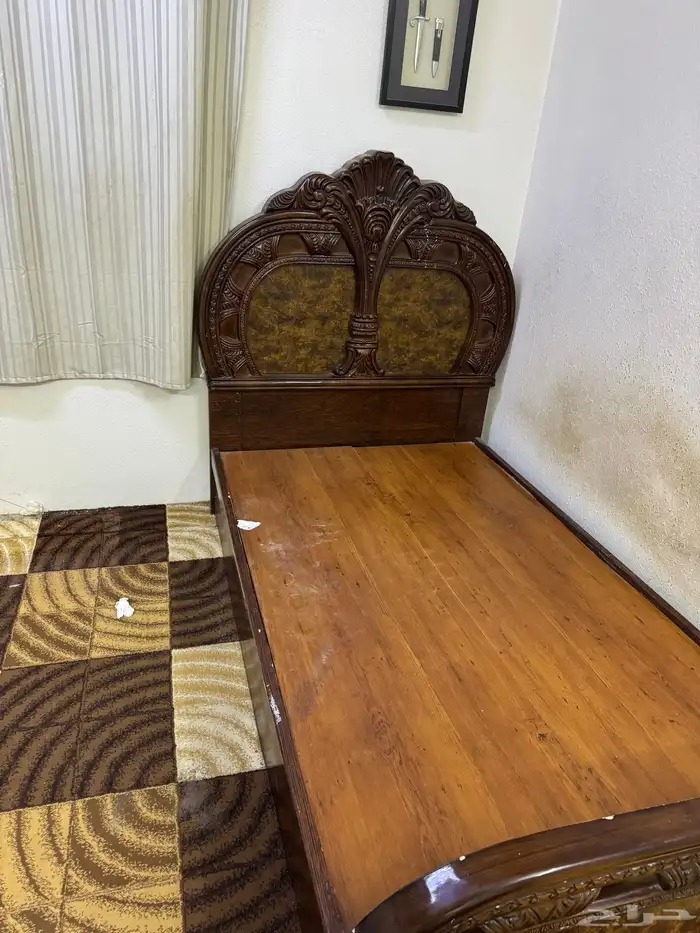 سرير خشبي جودة عالية مفصل 2