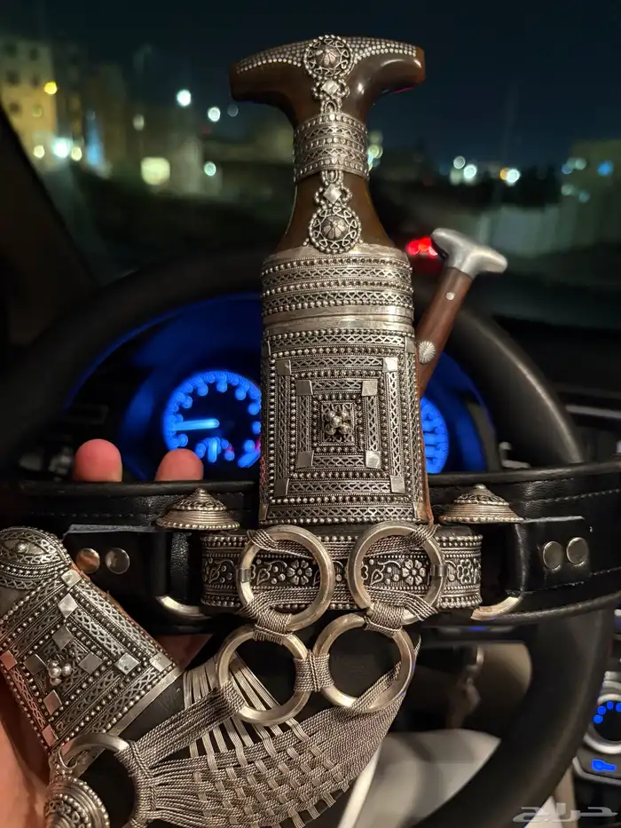 خنجر صب فضه كامل كفو بسعر طيب 4