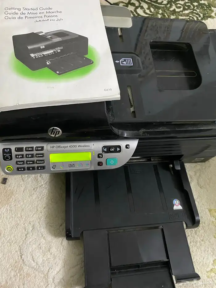 طابعة HP Officejet 4500 wireless 2