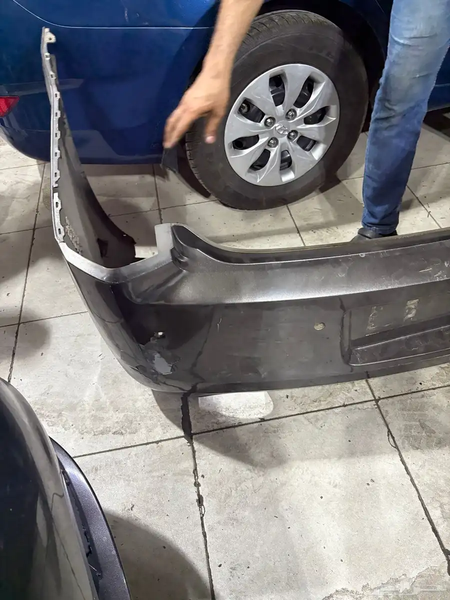 صدام خلفي كلايزلر srt 2014 0