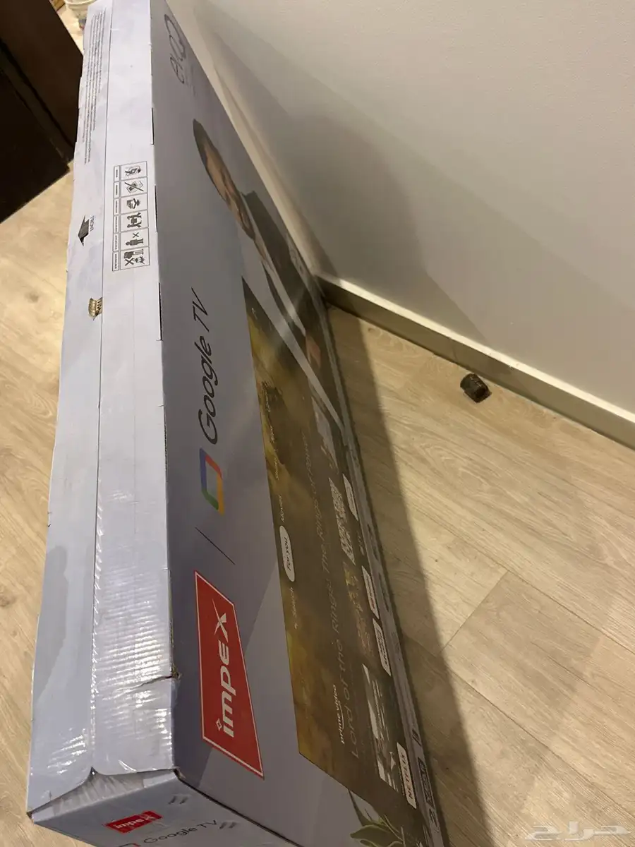 شاشة امبيكس 4k سمارت نظام قوقل وتدعم نظام ابل تي في 1