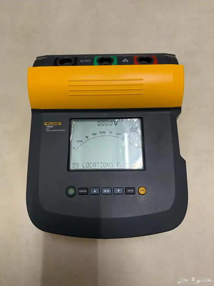 بيع جهاز FLUKE 1550 c 5kv لاختبار العزل جهاز أمريكي غني عن ا 1