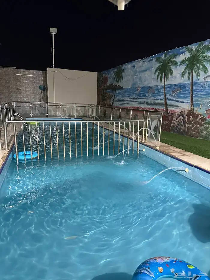 استراحة للايجار اليومي عرض لمده يومين اليوم ب 199 1