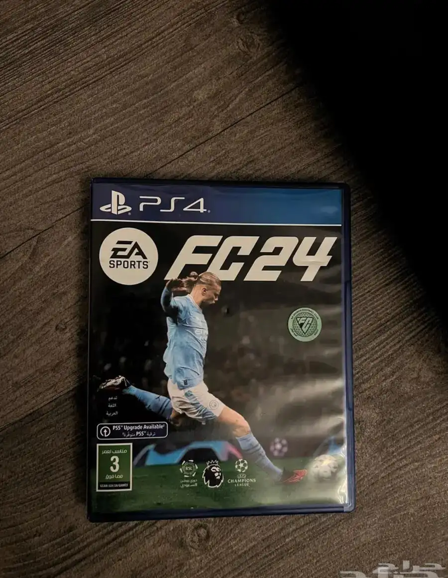 سوني 4 بدون يد   شريطين FIFA 24 و هرايزن الغرب المحظور 3