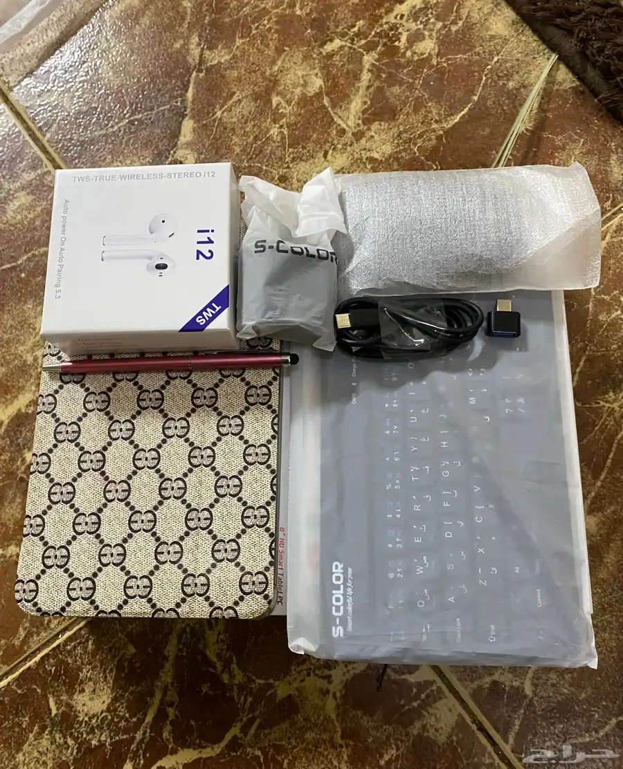 ايباد جديد ف كرتونه مع جميع الملحقات 1