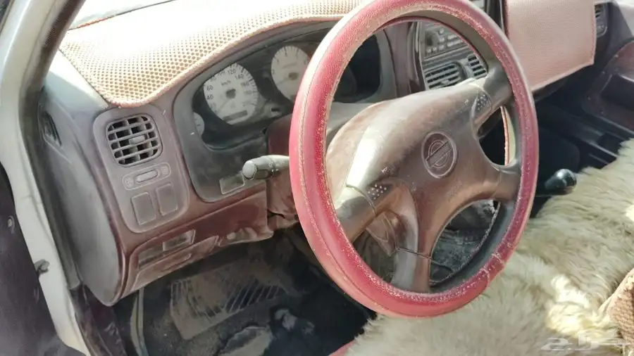 نيسان بكب غمارتين فل كامل نضيفه موديل 2001 كفرات جدد 6