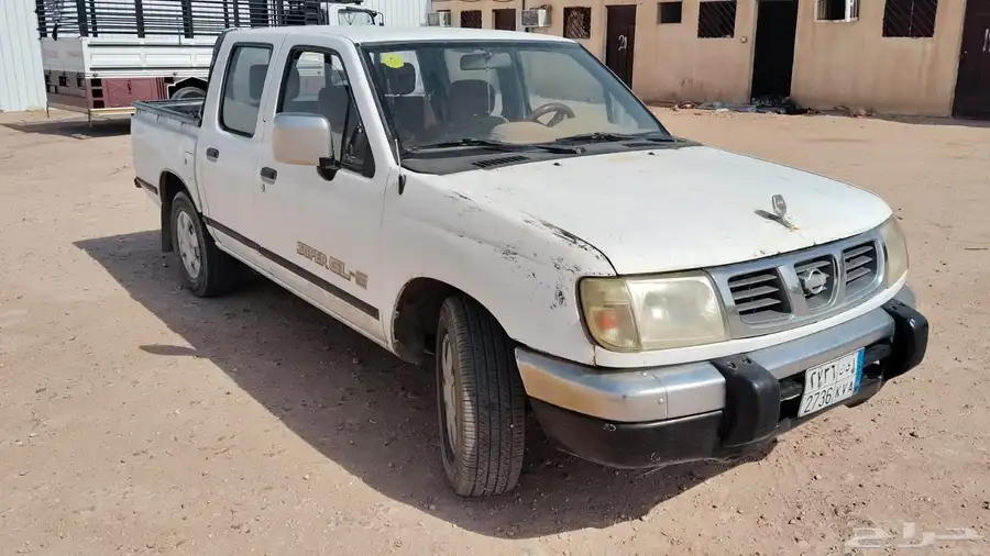 نيسان بكب غمارتين فل كامل نضيفه موديل 2001 كفرات جدد 1