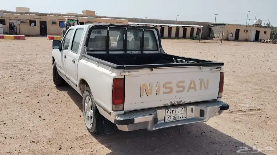 نيسان بكب غمارتين فل كامل نضيفه موديل 2001 كفرات جدد 2