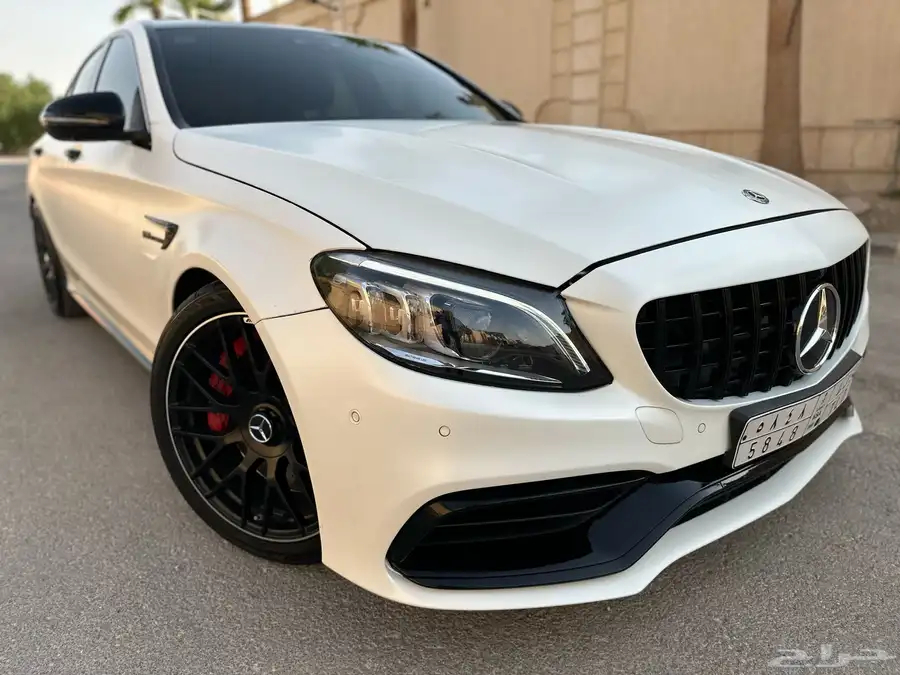 مرسيدس c63s AMG 2020 جفالي نظيف جدا 25