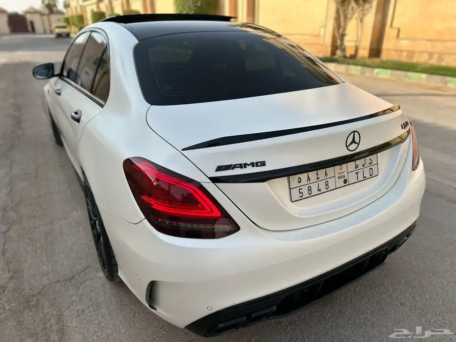 مرسيدس c63s AMG 2020 جفالي نظيف جدا 5