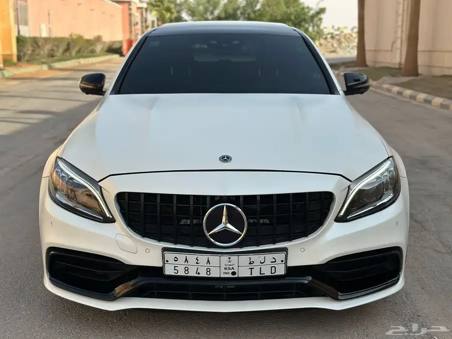 مرسيدس c63s AMG 2020 جفالي نظيف جدا 22