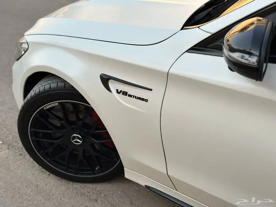 مرسيدس c63s AMG 2020 جفالي نظيف جدا 33
