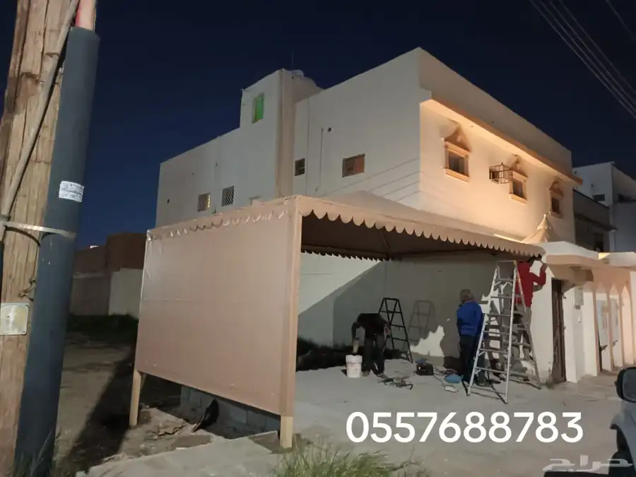 بيت شعر ملكي مظلات سيارات 4