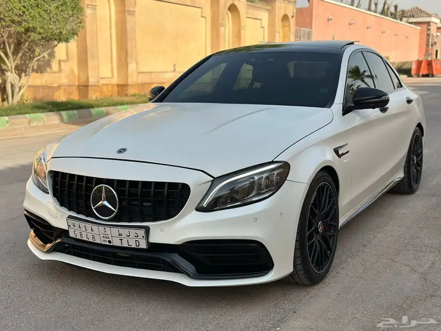 مرسيدس c63s AMG 2020 جفالي نظيف جدا 20