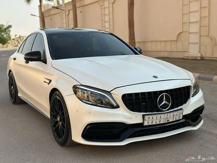 مرسيدس c63s AMG 2020 جفالي نظيف جدا 21