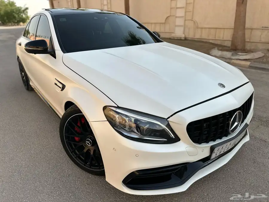 مرسيدس c63s AMG 2020 جفالي نظيف جدا 30