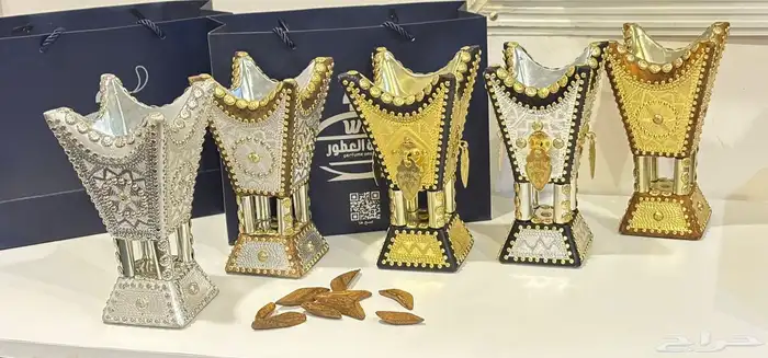 مباخر حايل متوفره في محايل عسير محل واحة العطور 4
