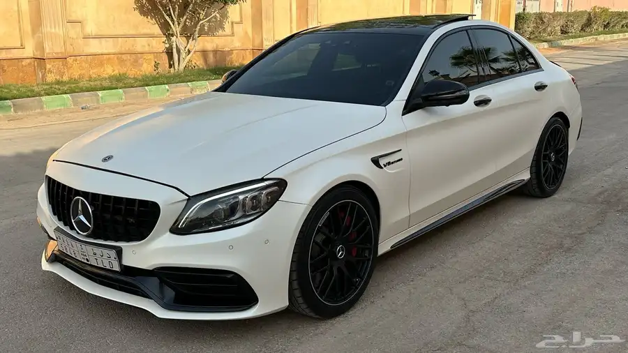 مرسيدس c63s AMG 2020 جفالي نظيف جدا 27