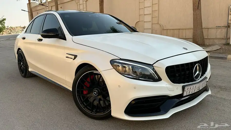 مرسيدس c63s AMG 2020 جفالي نظيف جدا 29
