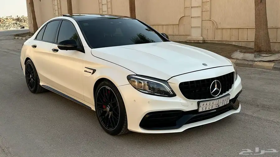 مرسيدس c63s AMG 2020 جفالي نظيف جدا 24