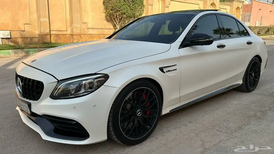 مرسيدس c63s AMG 2020 جفالي نظيف جدا 23