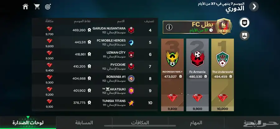 حساب فيفا موبايل للبيع وبسعر منطقي جدا 2