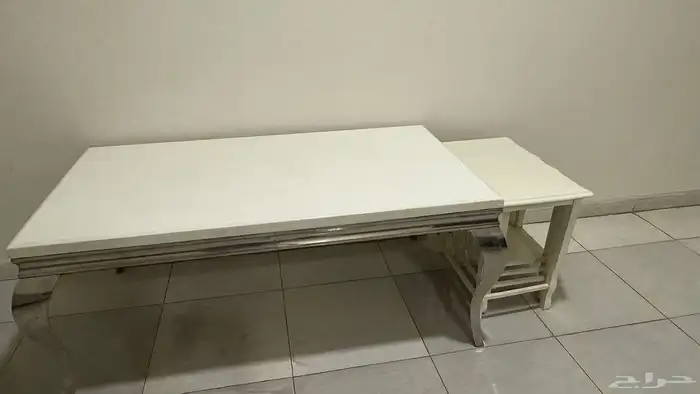 طقم طاولات خدمه طاولة رخام 2