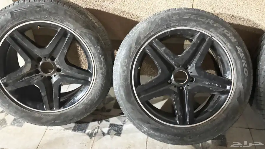 جنوط وكفرات جي كلاس 4