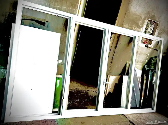 double glaze glass sliding door and double glaze windows 0