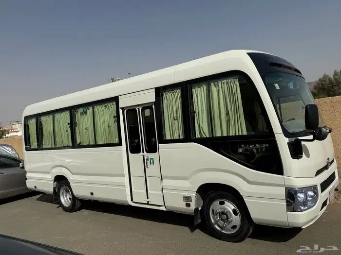 باص كوسستر لإيجار فقط ديزل 2023 3
