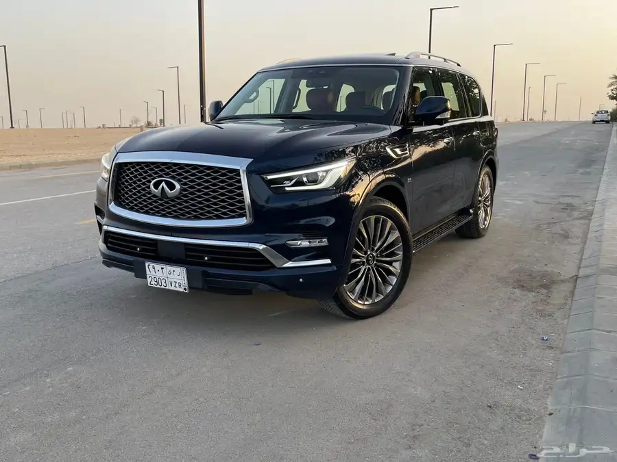 للبيع انفينتي QX80 موديل 2019 نظيف جدا 0